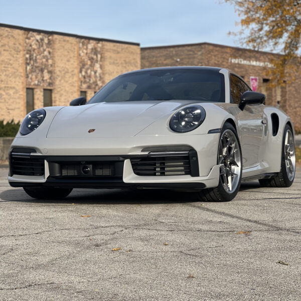 silver sports car
