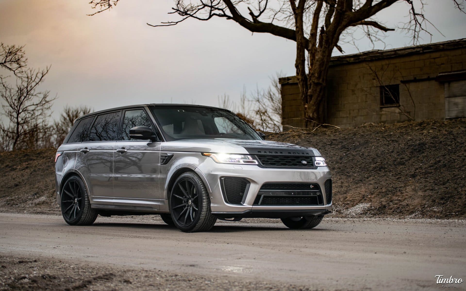 gray suv car