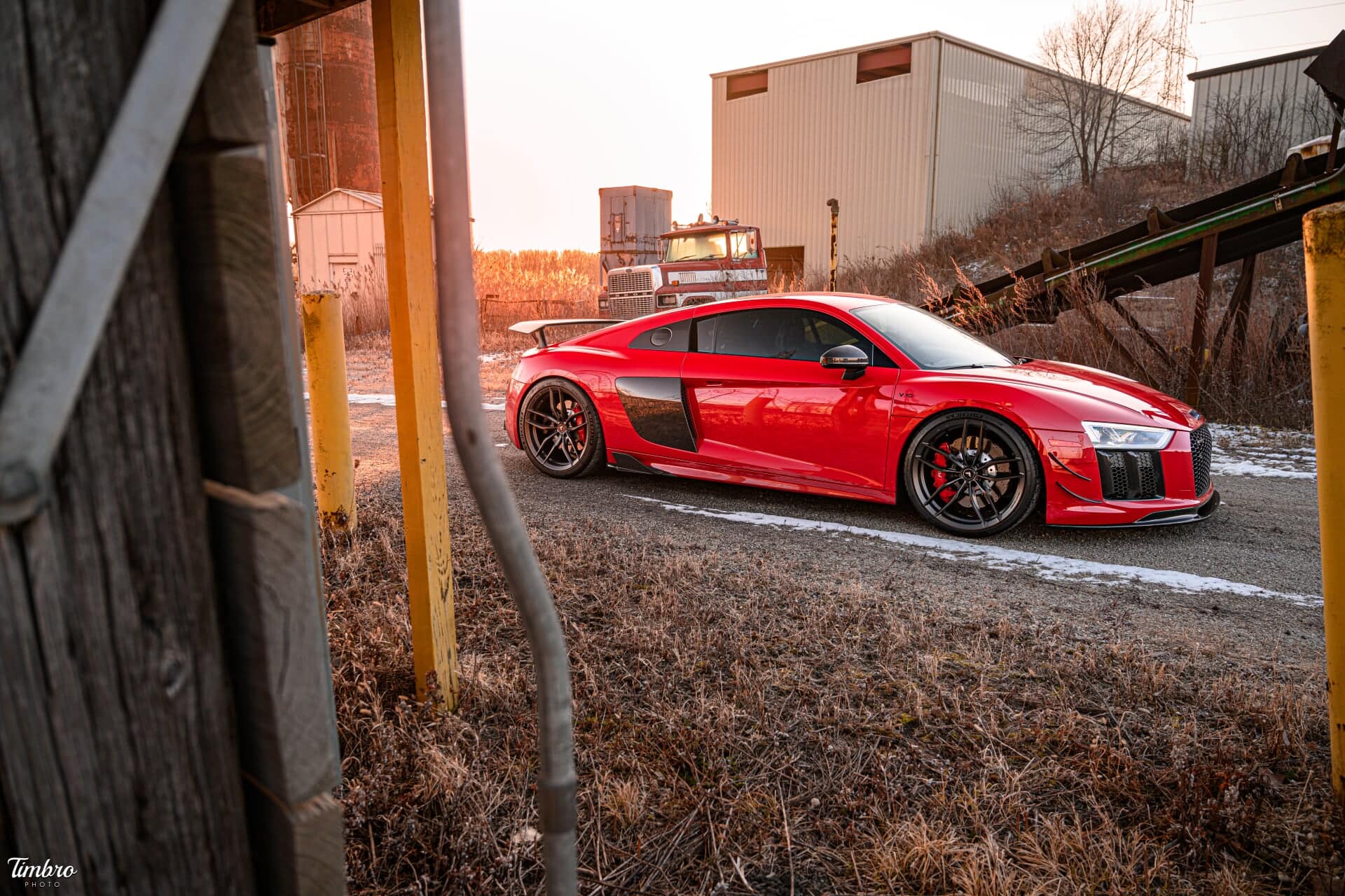 red sports car